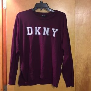 DKNY logo sweater